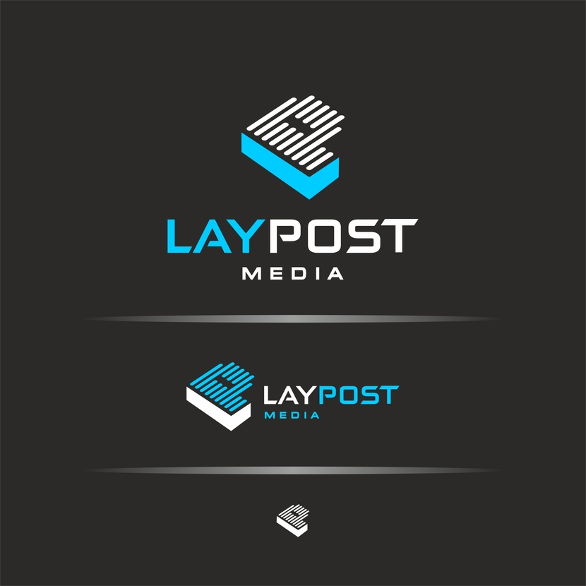 Laypost-1 - Создание логотипа для медиасайта LAYPOST.COM