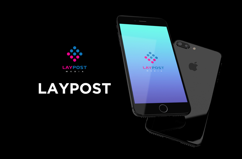 + - Создание логотипа для медиасайта LAYPOST.COM