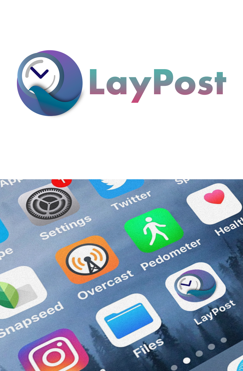 LayPost! - Создание логотипа для медиасайта LAYPOST.COM
