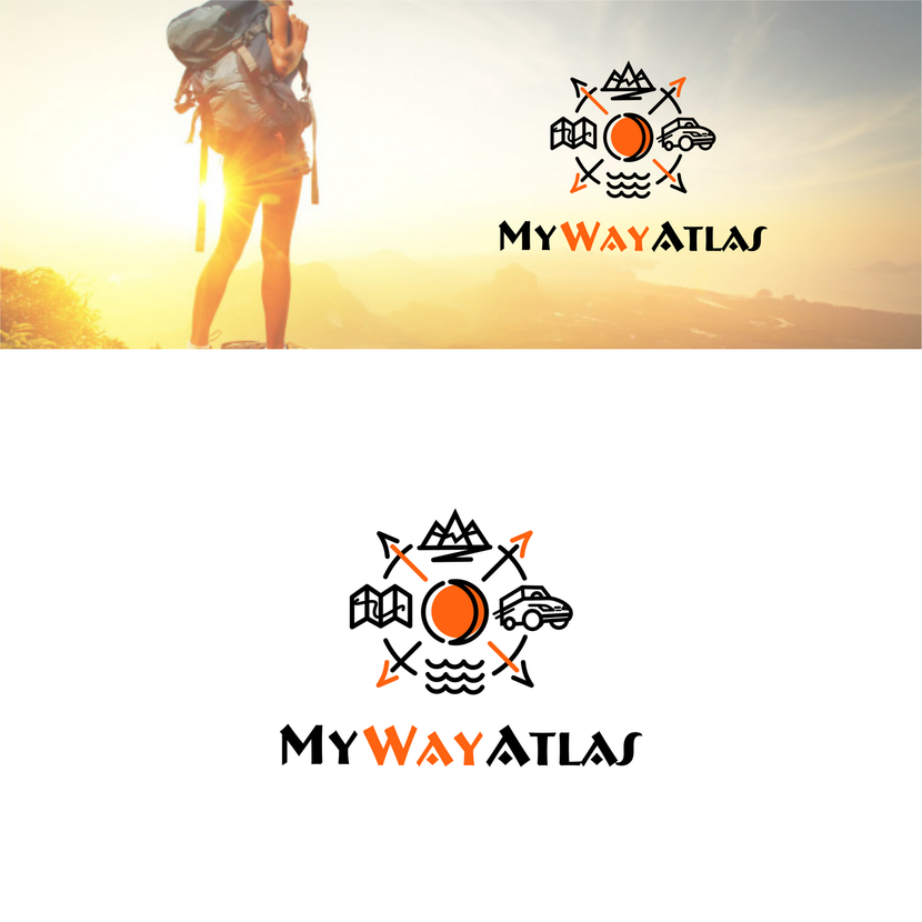 ... - Разработка логотипа для MyWayAtlas