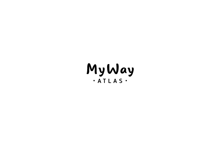 шрифтовый - Разработка логотипа для MyWayAtlas