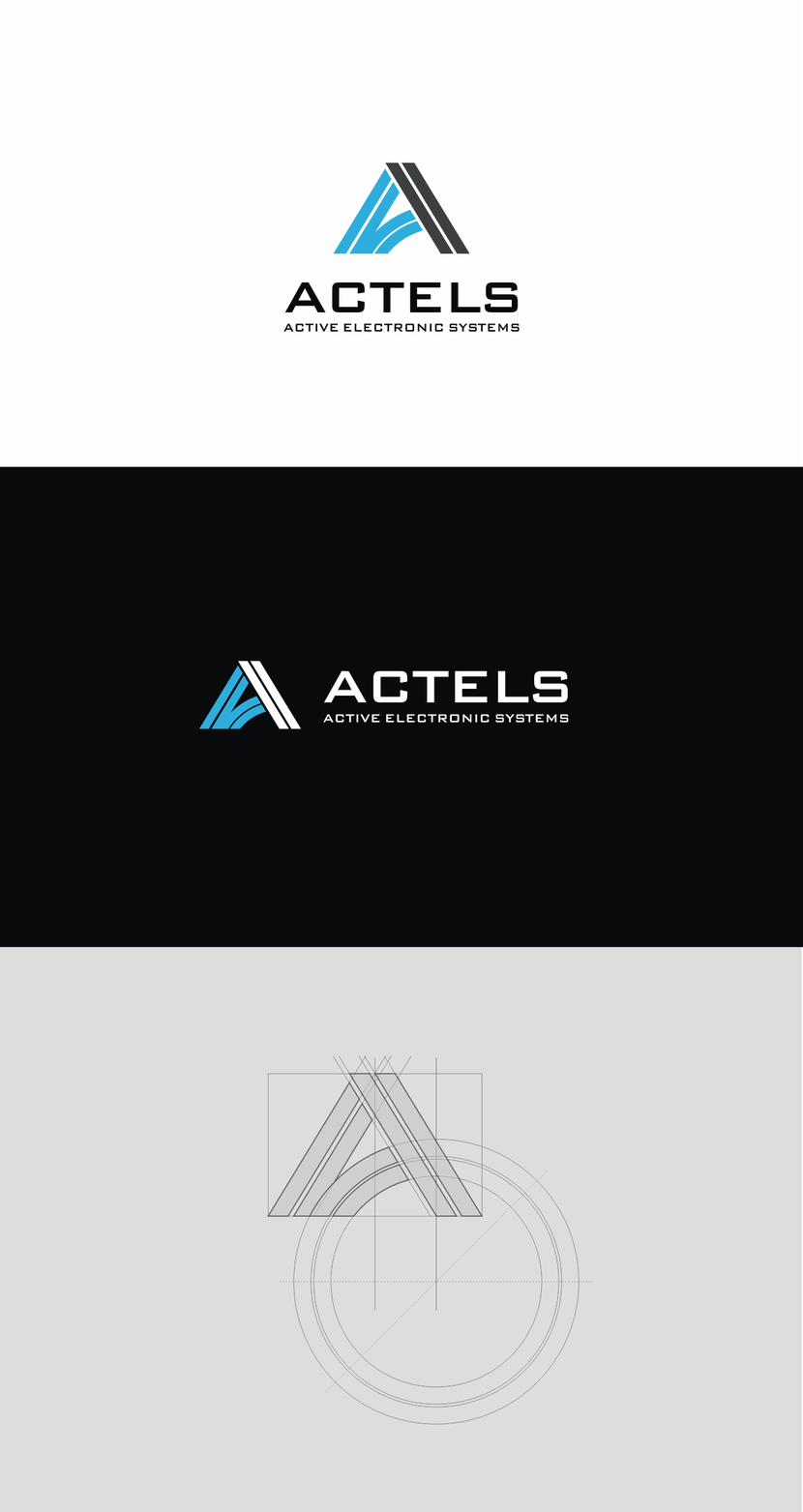 новый вариант логотипа - Разработка фирменного стиля компании Actels
