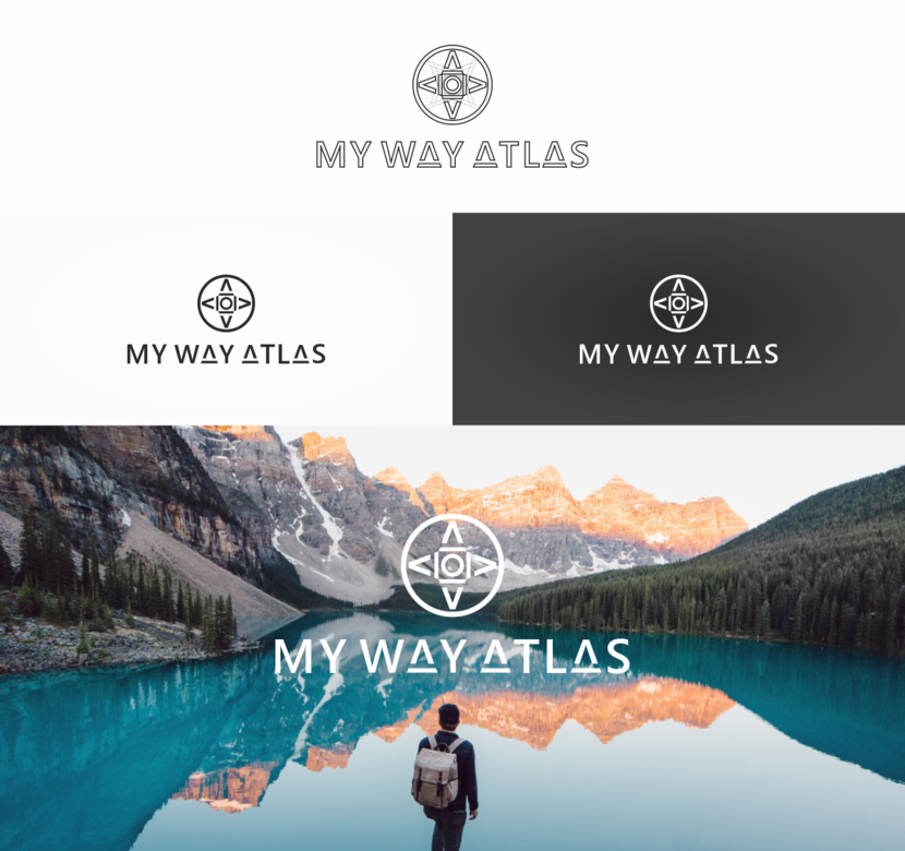 . - Разработка логотипа для MyWayAtlas