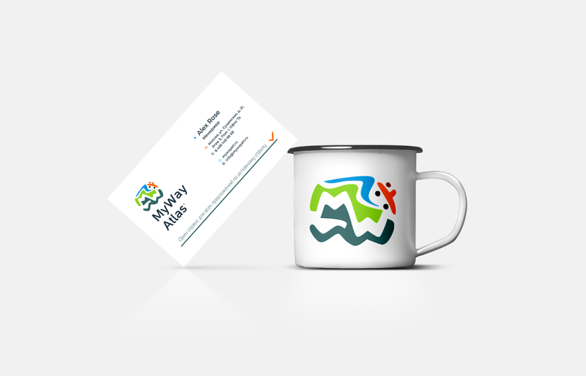 Разработка логотипа для MyWayAtlas  -  автор Алексей [Logo designer] ✓