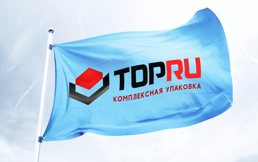 + - Разработка логотипа и фирменого стиля компании TopRu