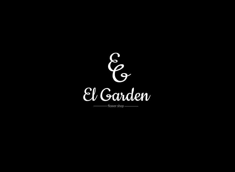 + - Разработка логотипа для сети Цветочных Бутиков El Garden