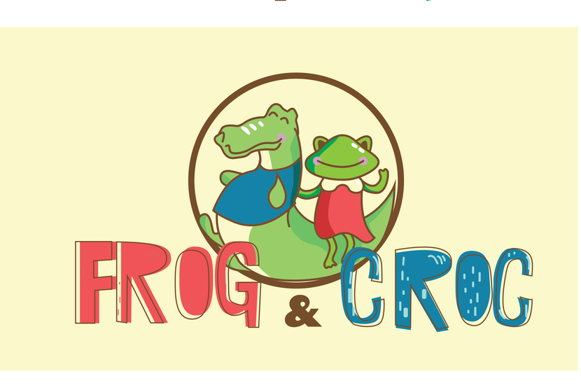 frog - Разработка логотипа для товаров для малышей