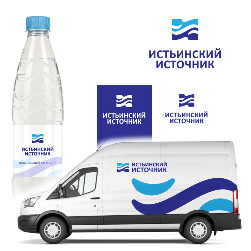 ИстьИст2 - Разработка логотипа новой марки питьевой воды Истьинский источник
