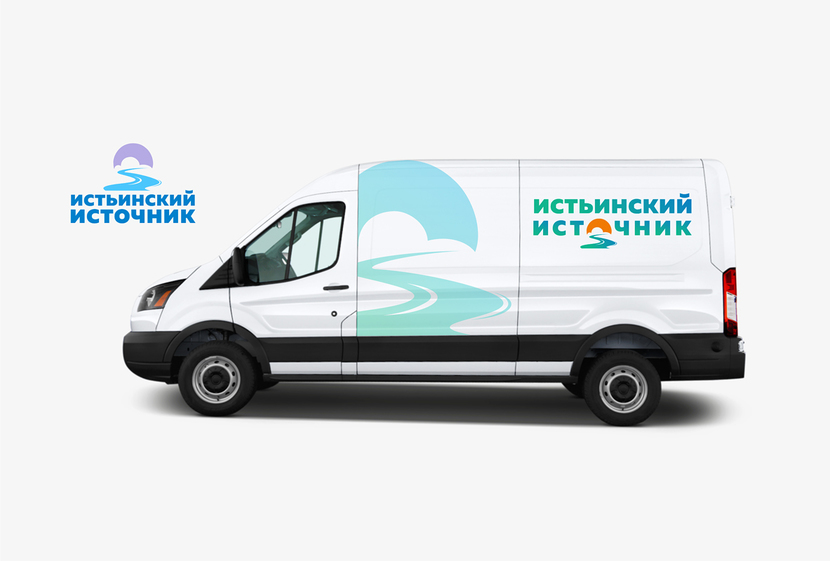 . - Разработка логотипа новой марки питьевой воды Истьинский источник