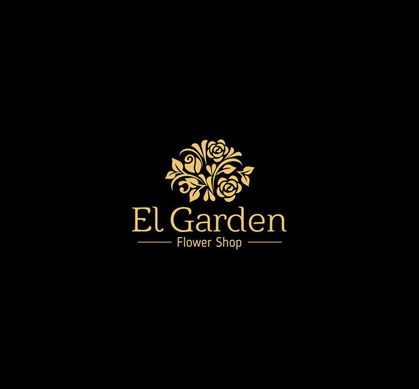 El Garden - Разработка логотипа для сети Цветочных Бутиков El Garden