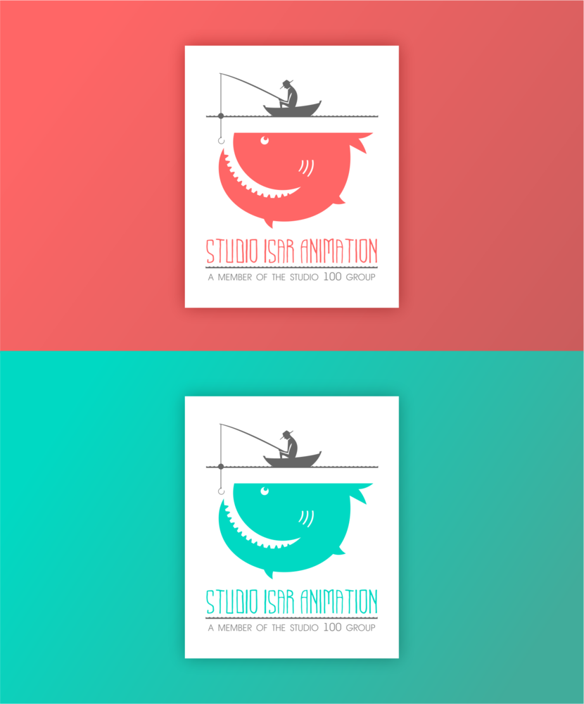 Концепт лого. - Логотип и фирменный стиль для студии мультипликации Studio Isar Animation