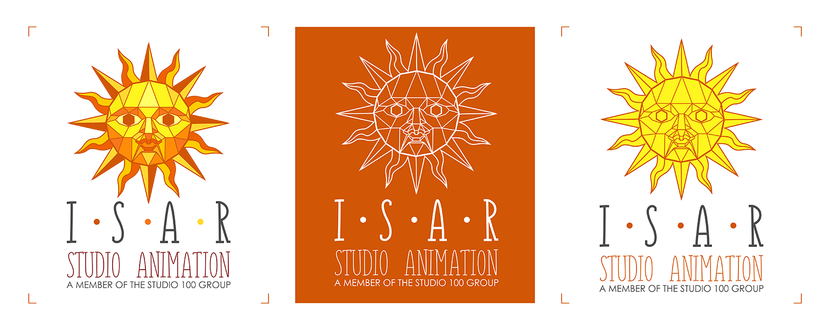 Логотип может быть анимирован. - Логотип и фирменный стиль для студии мультипликации Studio Isar Animation