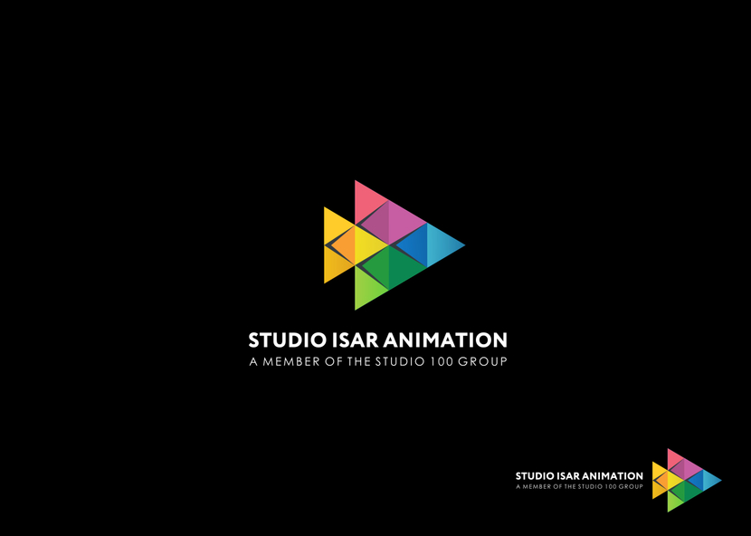 Логотип и фирменный стиль для студии мультипликации Studio Isar Animation  -  автор Виталий Филин