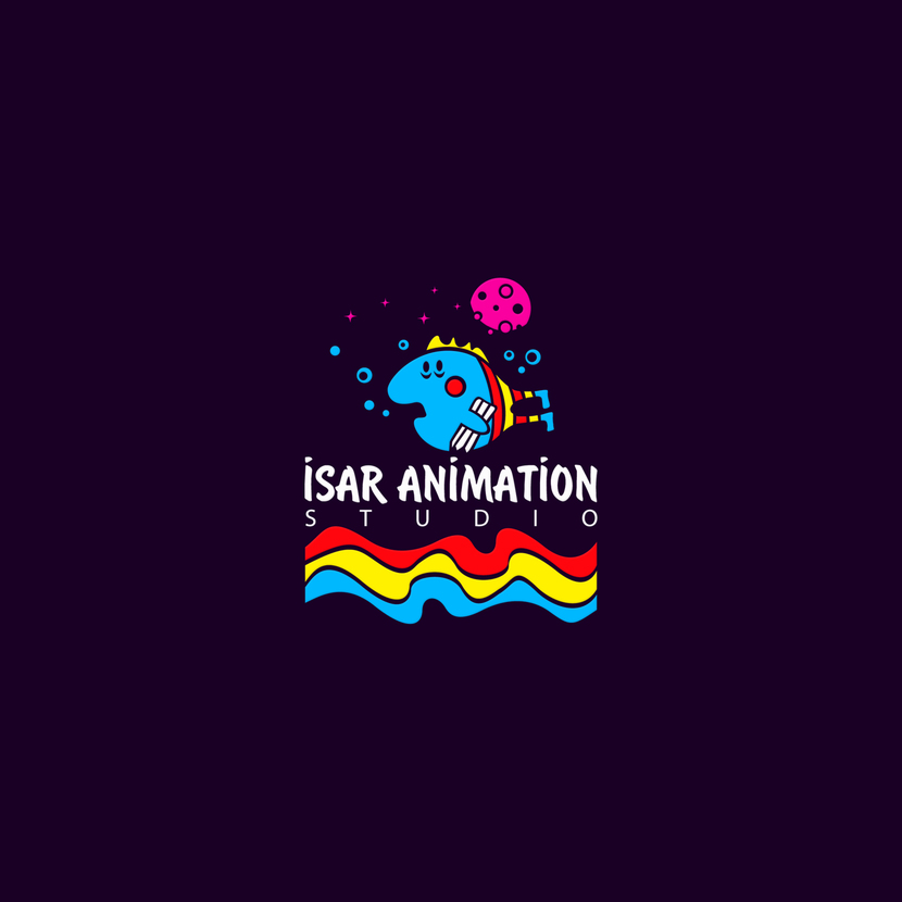 Логотип и фирменный стиль для студии мультипликации Studio Isar Animation  -  автор сара бернар