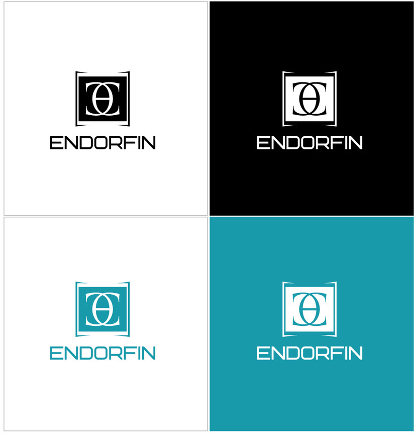 Разработка логотипа ENDORFIN  -  автор Anna BRANDiANNA