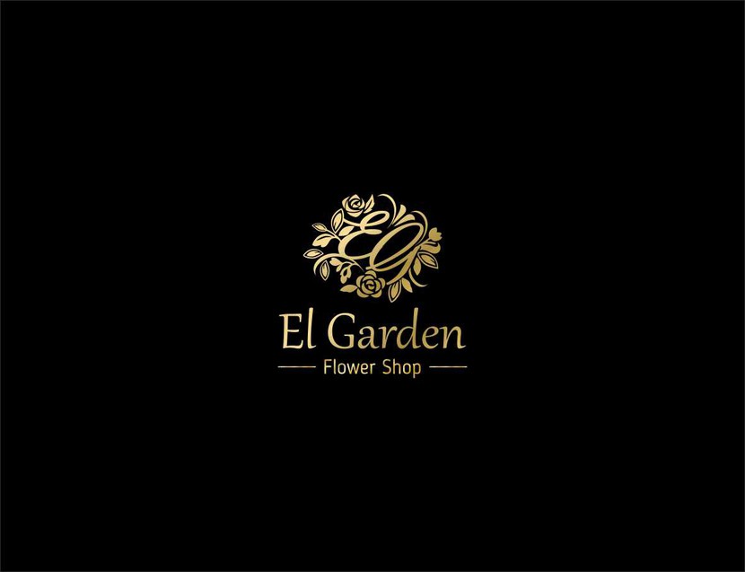 El Garden - Разработка логотипа для сети Цветочных Бутиков El Garden