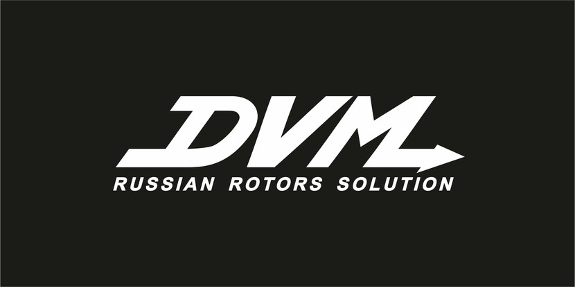Динамика, масштаб, надежность - Создание логотипа DVM Russian rotors solution