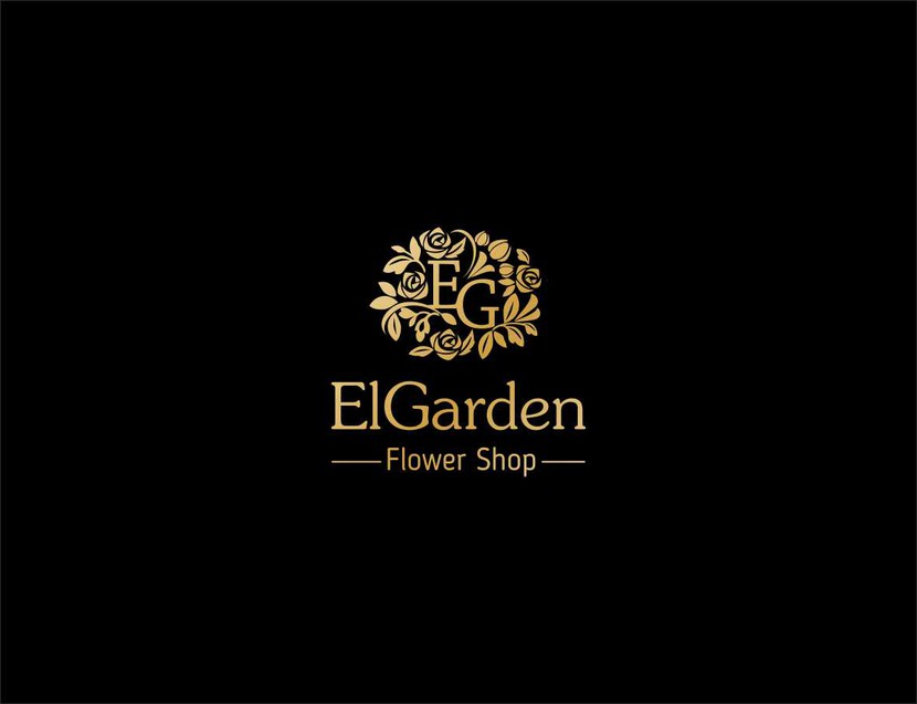 El Garden - Разработка логотипа для сети Цветочных Бутиков El Garden