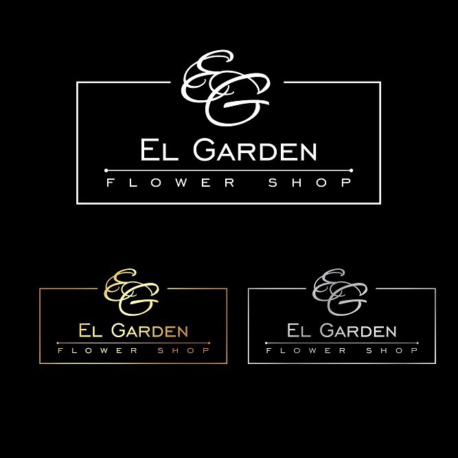 Logo - Разработка логотипа для сети Цветочных Бутиков El Garden
