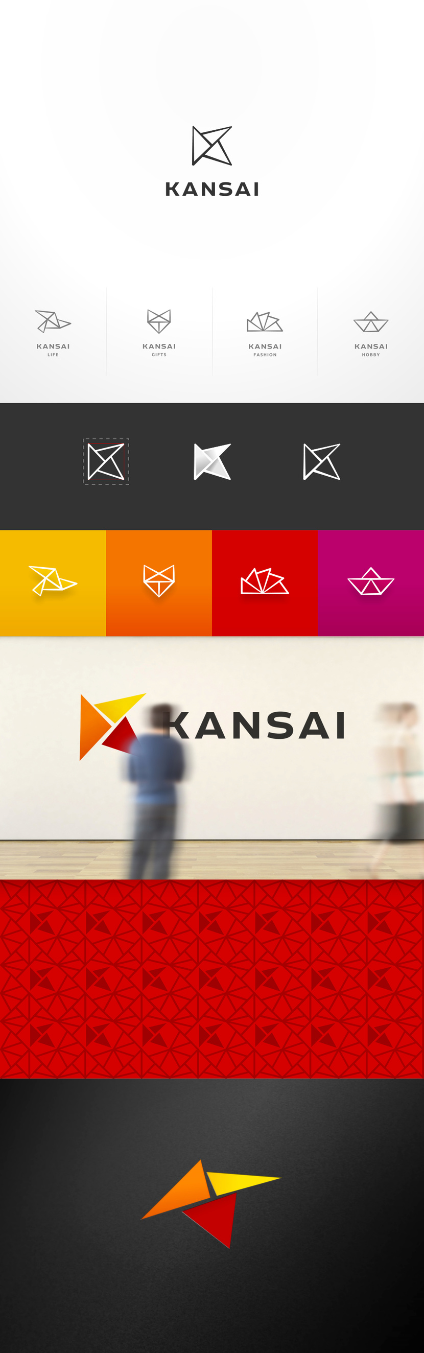 В продолжении проекта №753160 - конкурс на разработку дизайна логотипа и фирменного стиля бренда KANSAI для магазинов крупных форматов