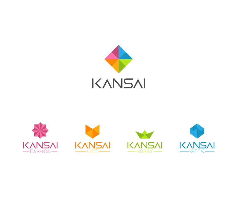 + - конкурс на разработку дизайна логотипа и фирменного стиля бренда KANSAI для магазинов крупных форматов
