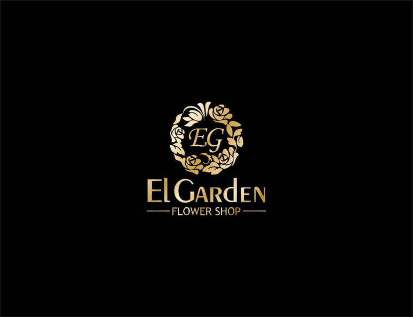 El Garden - Разработка логотипа для сети Цветочных Бутиков El Garden