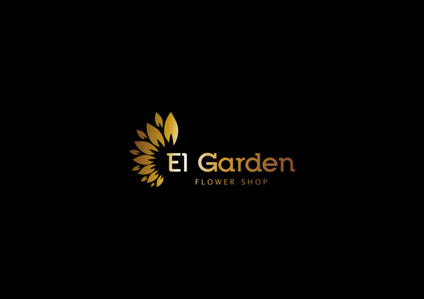 El Garden - Разработка логотипа для сети Цветочных Бутиков El Garden