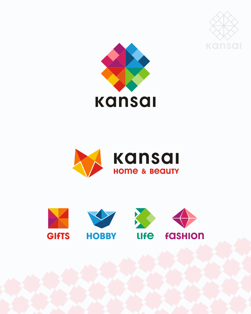 конкурс на разработку дизайна логотипа и фирменного стиля бренда KANSAI для магазинов крупных форматов  -  автор Lara Kraseva