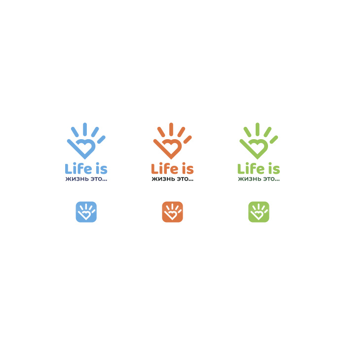 3 - Лого/стиль для благотворительной соц сети!