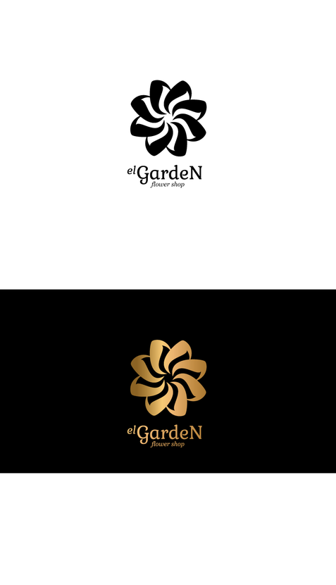 Разработка логотипа для сети Цветочных Бутиков El Garden  -  автор Роман Listy