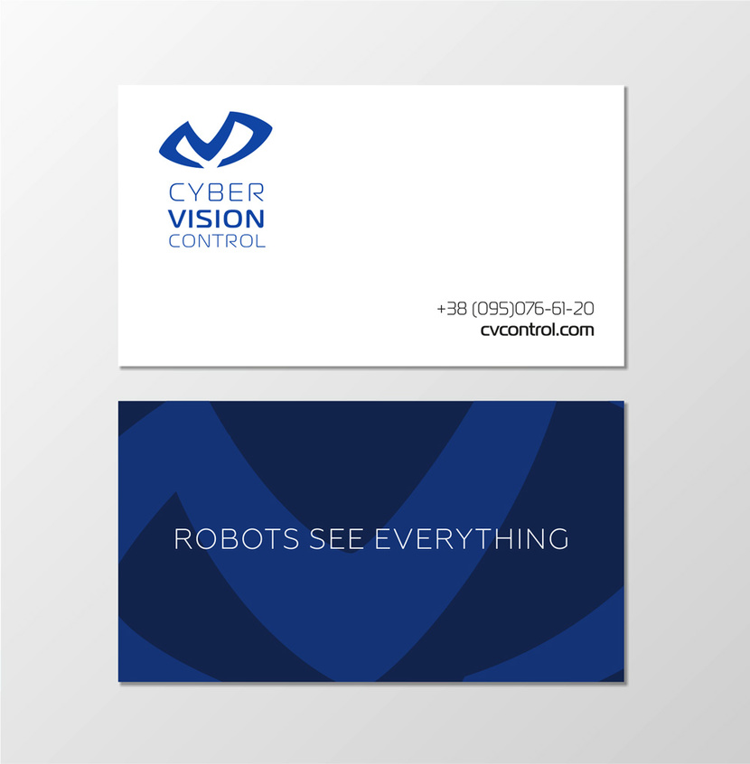 Создание логотипа и фирменного стиля для бренда системы событийного видеоконтроля CVC ( Cyber Vision Control  )  -  автор Владимир Печёнкин