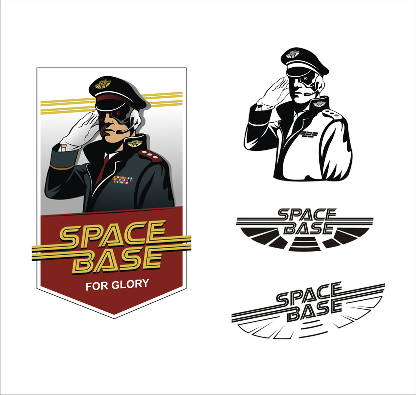Разработка  оригинального логотипа  кибер-клуба "Spase Base"  -  автор boutique_351831