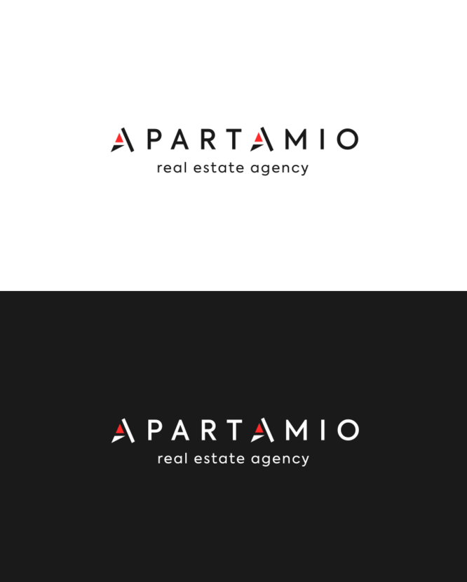 Вариант с латиницей 1. - Разработка фирменного стиля и логотипа Агенства недвижимости