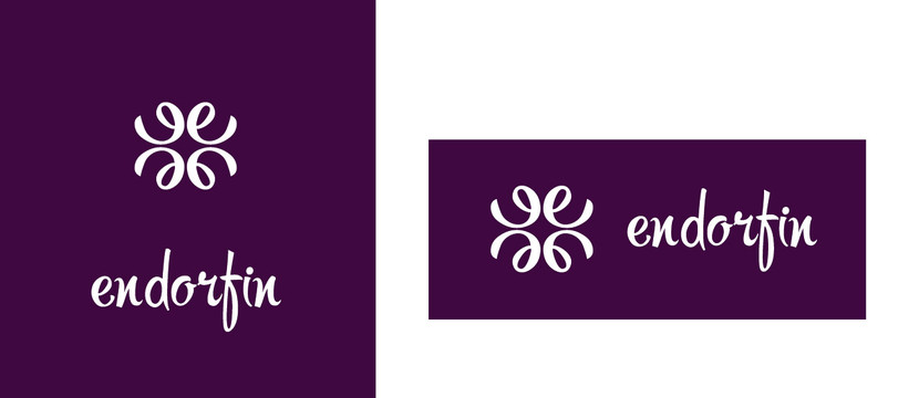 и еще - Разработка логотипа ENDORFIN