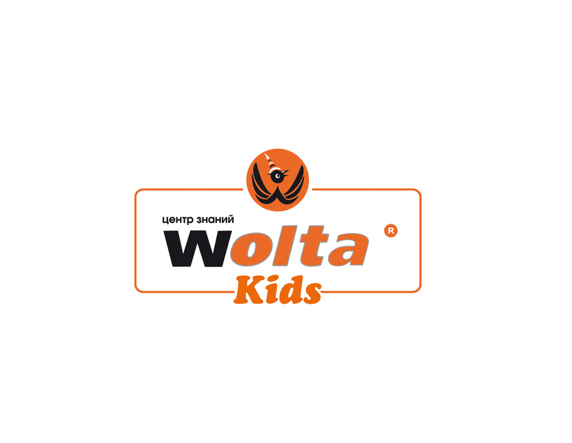 + - Разработка логотипа  Wolta kids