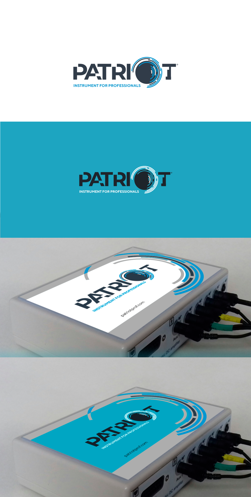 + - Patriot - логотип для детектора лжи (полиграфа)