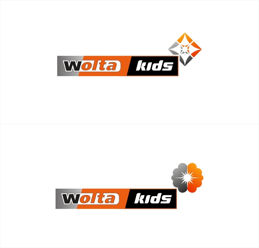 + - Разработка логотипа  Wolta kids