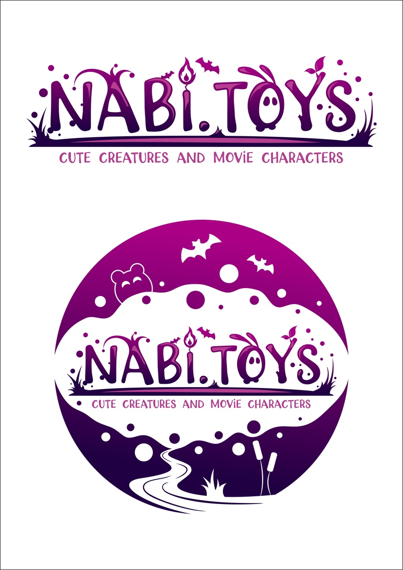 NABI - Логотип и фирменный стиль для автора handmade игрушек