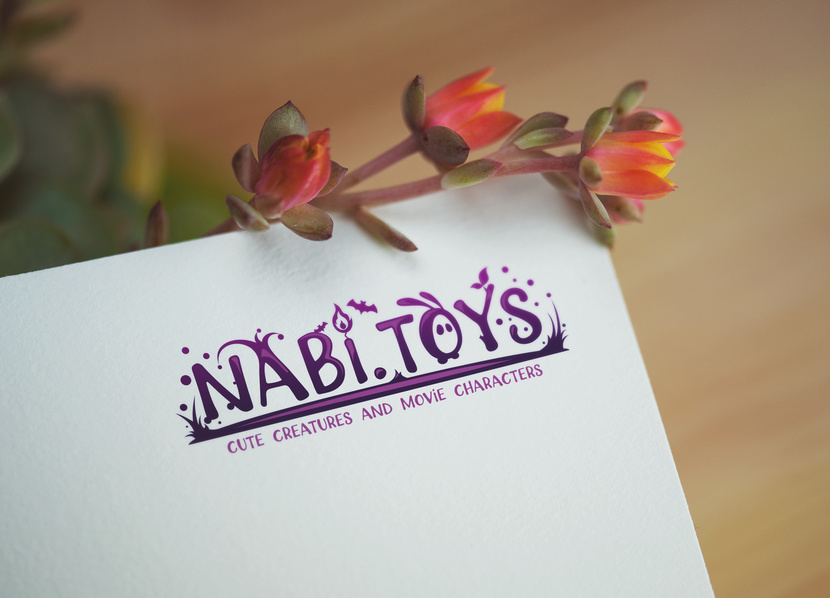 Nabi.toys - Логотип и фирменный стиль для автора handmade игрушек