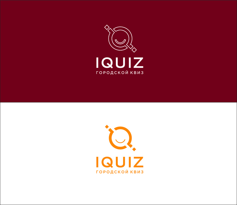 вариация на тему - Лого и стиль для iQuiz