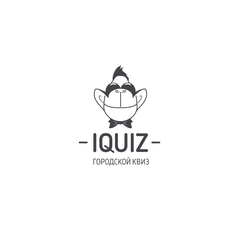 самоирония))) - Лого и стиль для iQuiz