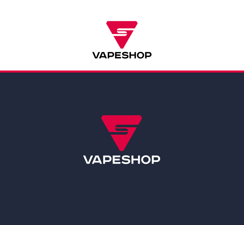 VapeShop - Логотип для компании электронных сигарет