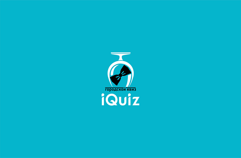 Бабочку накрыло ;) :)..... - Лого и стиль для iQuiz