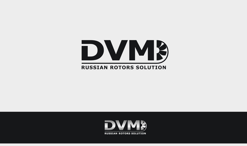 . - Создание логотипа DVM Russian rotors solution