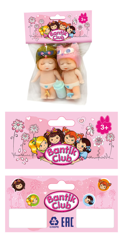 Дизайн упаковки игрушек для девочек  -  автор Светлана Жданова