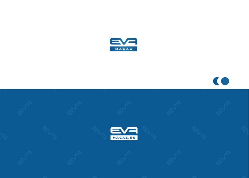 2 Логотип и фирменный стиль для интернет-магазина автомобильных EVA ковриков