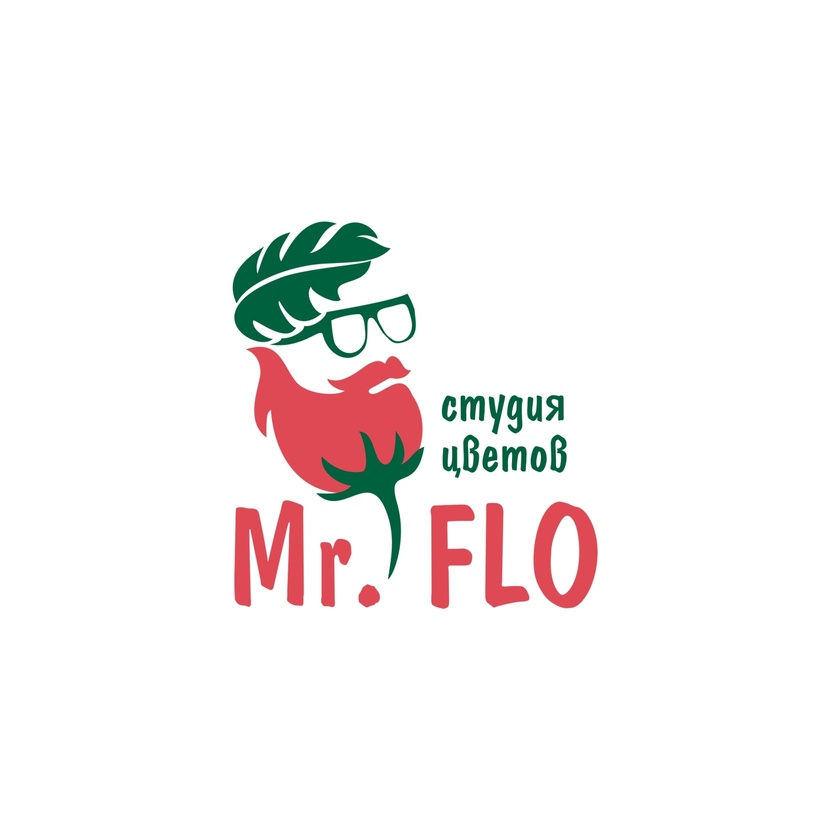 концепт современного мистера - Логотип и фирменный стиль для студии цветов