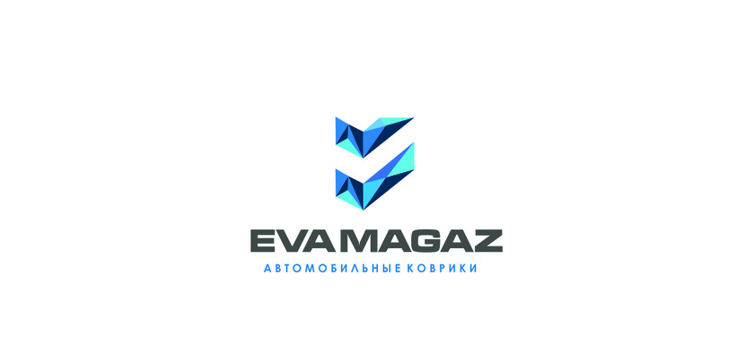 Логотип и фирменный стиль для интернет-магазина автомобильных EVA ковриков  -  автор Галина Быстрова
