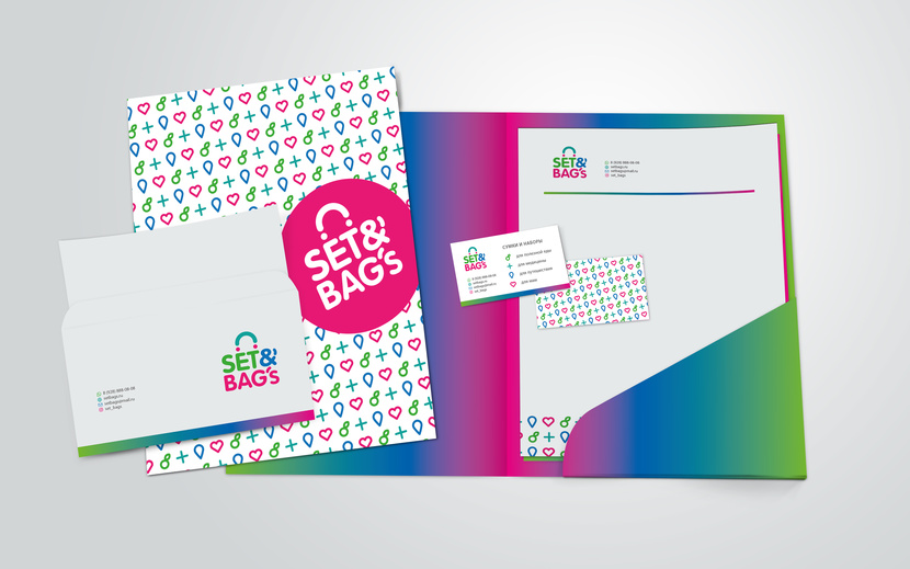 Set&Bag's  LOGO FS   :) - Логотип и фирменный стиль для проекта