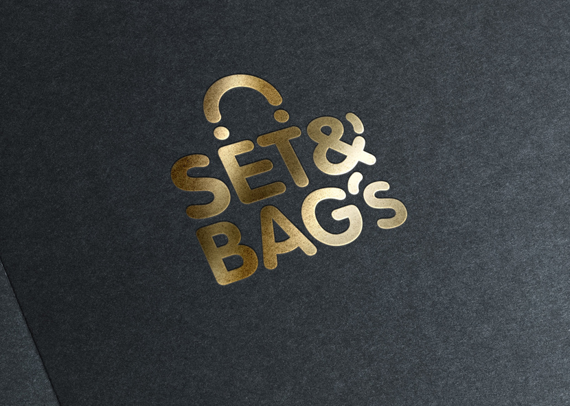 Set&Bag's LOGO FS 
хорошо смотрится на белом фоне и на цветном и на черном, в любой технике исполнения и на любых форматах, как цветной и как в два цвета - Логотип и фирменный стиль для проекта